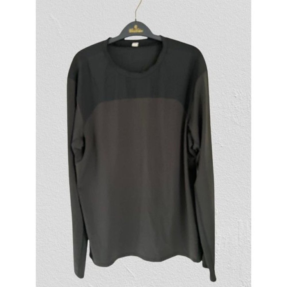 LULULEMON Shirt Color Black Athletic  Size Large